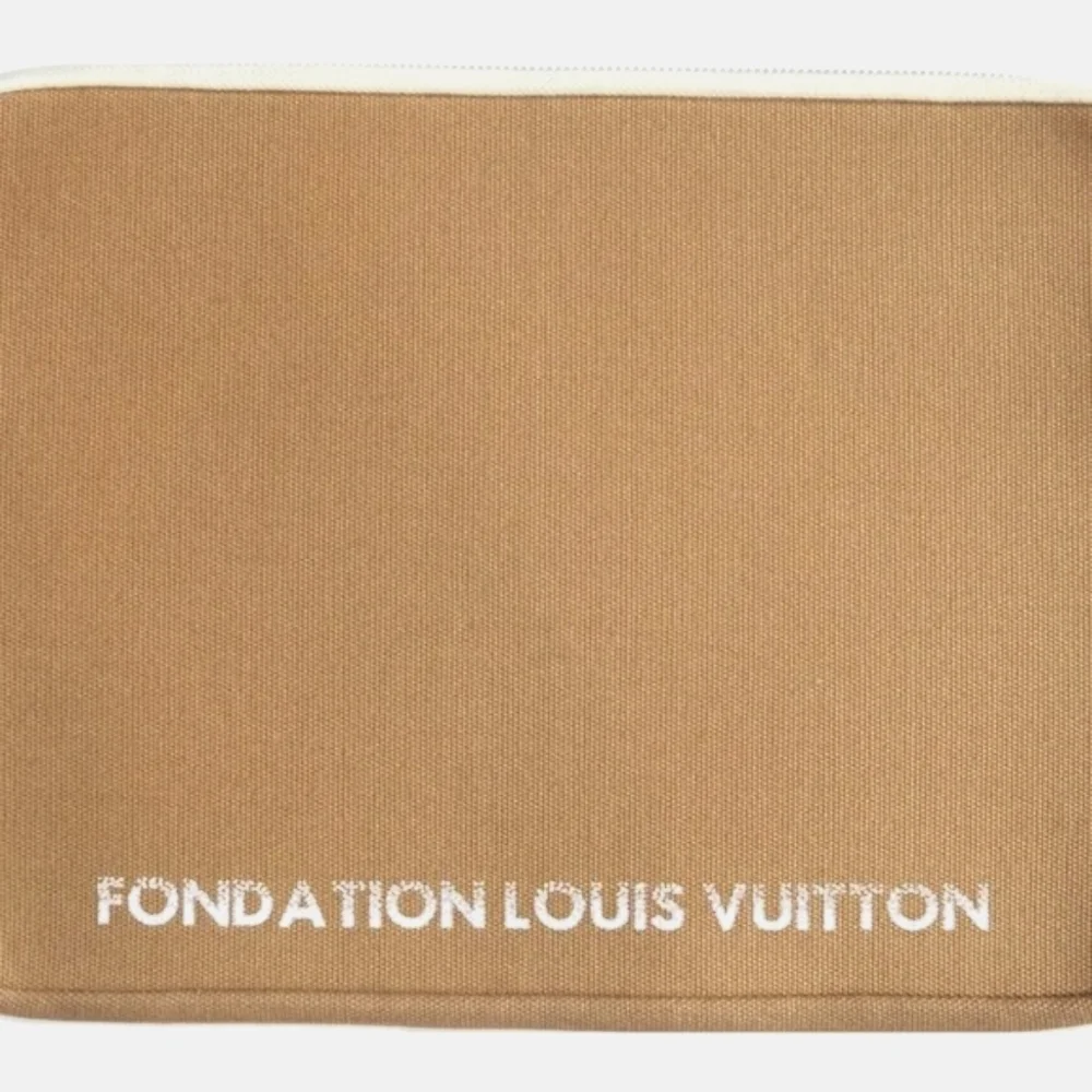 Louis Vuitton Foundation Beige Tablet Sleeve